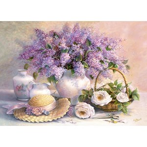 Castorland (C-102006) - Hardwick Trisha: "Flower Day" - 1000 brikker puslespil