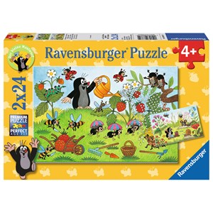 Ravensburger (08861) - "Mole in The Garden" - 24 brikker puslespil