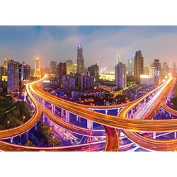 Schmidt Spiele (58304) - "New York by Night" - 1000 brikker puslespil