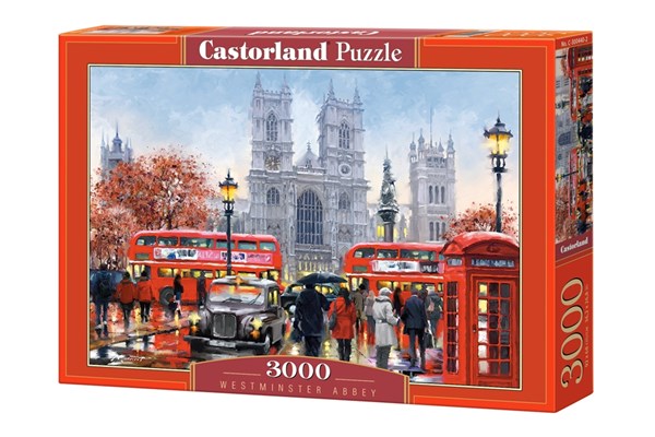 Castorland (C-300440) - Richard Macneil: "Westminster Abbey" - 3000 brikker puslespil