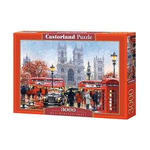 Castorland (C-300440) - Richard Macneil: "Westminster Abbey" - 3000 brikker puslespil