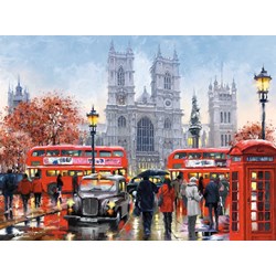 Castorland (C-300440) - Richard Macneil: "Westminster Abbey" - 3000 brikker puslespil