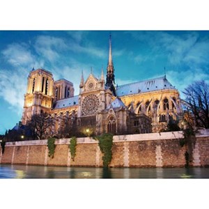 D-Toys (50328-AB34) - "Notre Dame Cathedral, Paris" - 500 brikker puslespil