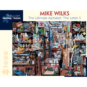 Pomegranate (AA896) - Mike Wilks: "The Ultimate Alphabet: The Letter S" - 1000 brikker puslespil