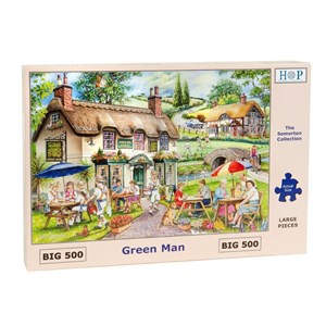 The House of Puzzles (3886) - "Green Man" - 500 brikker puslespil