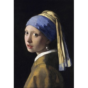 Grafika Kids (00149) - Johannes Vermeer: "The Girl with a Pearl Earring, 1665" - 12 brikker puslespil