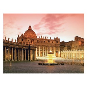 Ravensburger (14017) - "Italy, St. Peter's Basilica" - 300 brikker puslespil