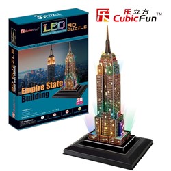 Cubic Fun (Set-LED-Towers) - "Towers" - 118 brikker puslespil