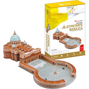 Cubic Fun (MC092H) - "Saint Peter's Basilica in Rome" - 144 brikker puslespil