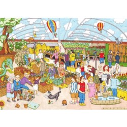 The House of Puzzles (3855) - "Garden Follies" - 1000 brikker puslespil