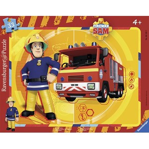 Ravensburger (06132) - "Sam the Fireman" - 35 brikker puslespil