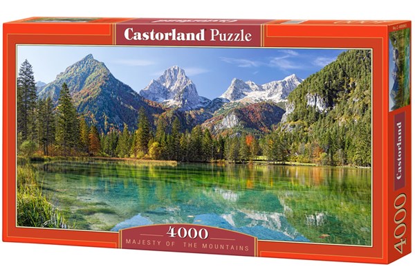 Castorland (C-400065) - "Majesty of the Mountains" - 4000 brikker puslespil