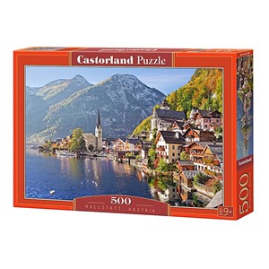 Castorland (B-52189) - "Hallstatt, Austria" - 500 brikker puslespil