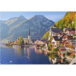 Castorland (B-52189) - "Hallstatt, Austria" - 500 brikker puslespil