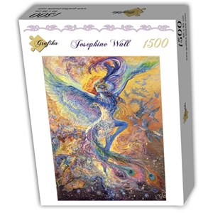 Grafika (T-00269) - Josephine Wall: "Blue Bird" - 1500 brikker puslespil