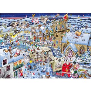 Gibsons (G7013) - "Jeg elsker jul" - 1000 brikker puslespil