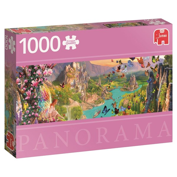 Jumbo (18570) - "Fairy Land" - 1000 brikker puslespil