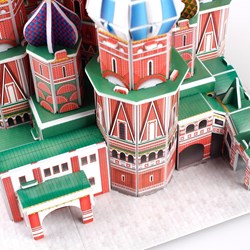 Cubic Fun (C239h) - "St. Basil's Cathedral" - 92 brikker puslespil