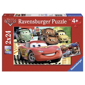 Ravensburger (08959) - "Biler" - 24 brikker puslespil