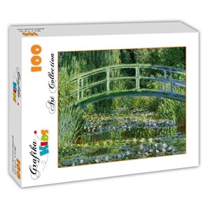 Grafika Kids (00094) - Claude Monet: "Water Lilies and the Japanese bridge, 1897-1899" - 100 brikker puslespil