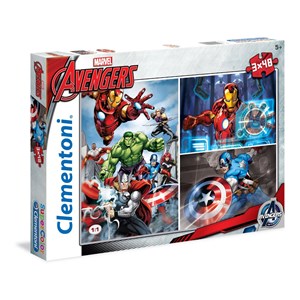 Clementoni (25203) - "Avengers" - 48 brikker puslespil