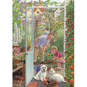 Falcon (11115) - Sarah Adams: "Through the Greenhouse Door" - 500 brikker puslespil