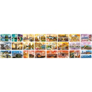 Grafika (02199) - "Travel around the World" - 48000 brikker puslespil