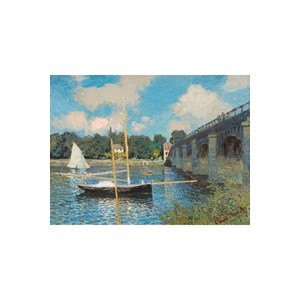 Puzzle Michele Wilson (A246-1000) - Claude Monet: "Bridge D'Argenteuil" - 1000 brikker puslespil