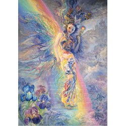 Grafika (T-00282) - Josephine Wall: "Iris, Keeper of the Rainbow" - 2000 brikker puslespil