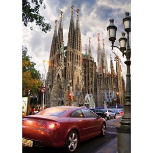 D-Toys (64288-FP06) - "La Sagrada Familia, Barcelona, Spain" - 1000 brikker puslespil