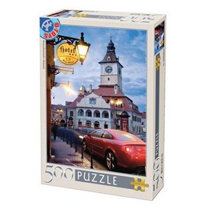D-Toys (63052-RM06) - "Romania, Brasov, Kronstadt" - 500 brikker puslespil