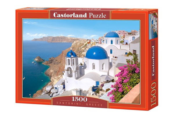 Castorland (150663) - "Santorin, Greece" - 1500 brikker puslespil
