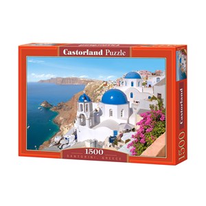 Castorland (150663) - "Santorin, Greece" - 1500 brikker puslespil
