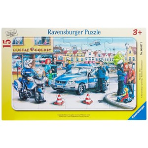 Ravensburger (06037) - "Police" - 15 brikker puslespil