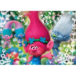 Clementoni (27249) - "Trolls" - 104 brikker puslespil