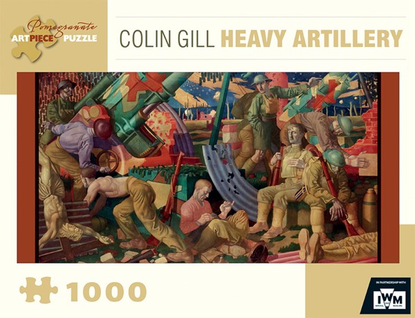 Pomegranate (AA843) - Colin Gill: "Heavy Artillery" - 1000 brikker puslespil