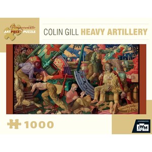 Pomegranate (AA843) - Colin Gill: "Heavy Artillery" - 1000 brikker puslespil