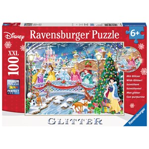 Ravensburger (10794) - "The Princesses Celebrate Christmas" - 100 brikker puslespil
