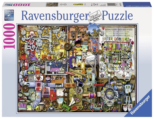 Ravensburger (19710) - Colin Thompson: "Inventor" - 1000 brikker puslespil