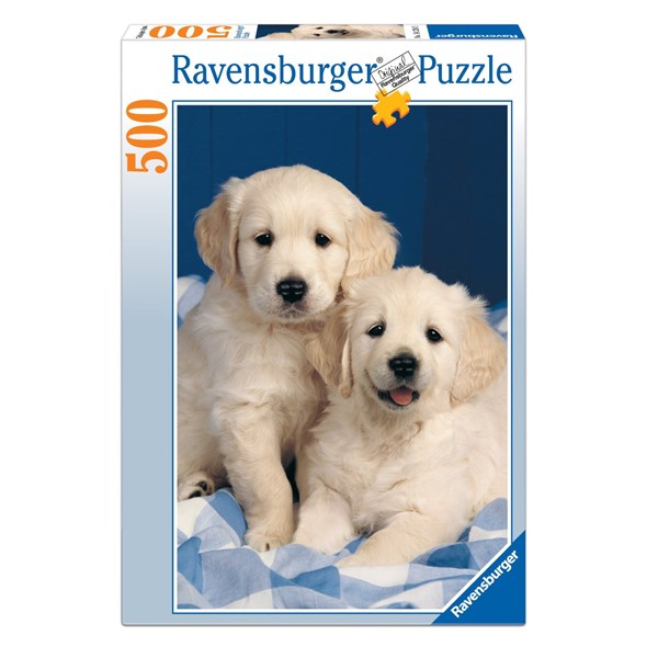 Ravensburger (14238) - "Golden Retriever" - 500 brikker puslespil