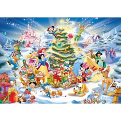Ravensburger (19287) - "Disney Christmas" - 1000 brikker puslespil