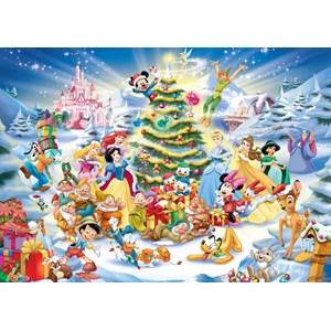 Ravensburger (19287) - "Disney Christmas" - 1000 brikker puslespil