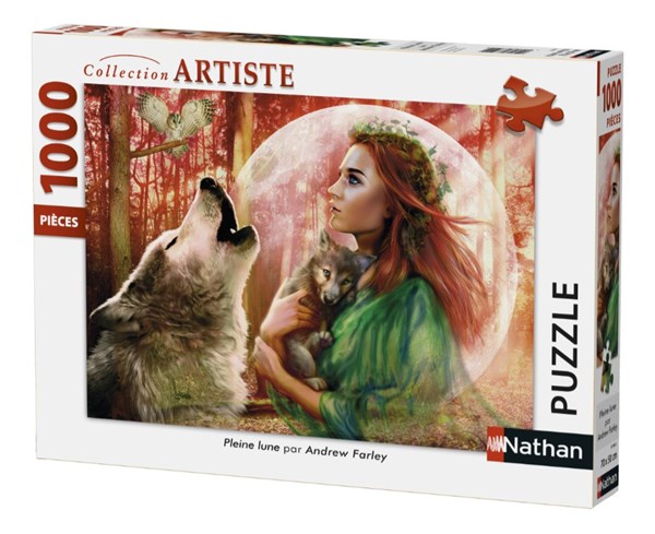 Nathan (87468) - Andrew Farley: "Full Moon" - 1000 brikker puslespil