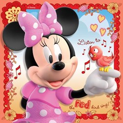 Ravensburger (07244) - "Minnie" - 25 36 49 brikker puslespil