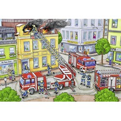 Ravensburger (07578) - "Police Action" - 12 brikker puslespil