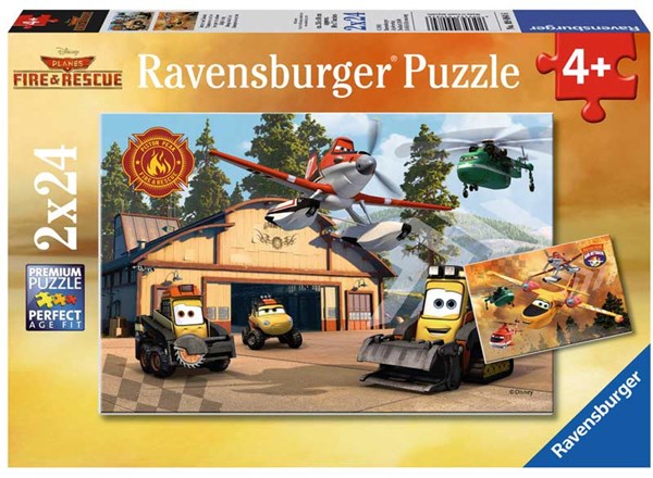 Ravensburger (09084) - "Always in Action" - 24 brikker puslespil