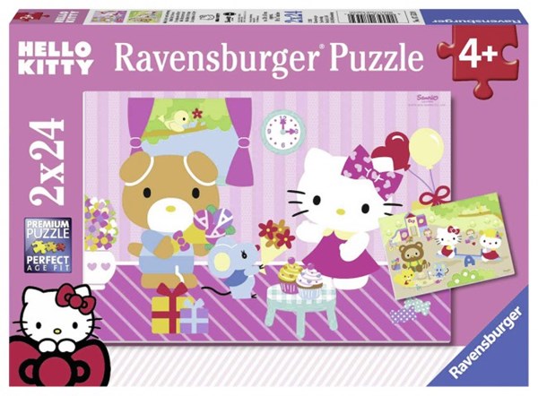 Ravensburger (09101) - "Hello Kitty" - 24 brikker puslespil