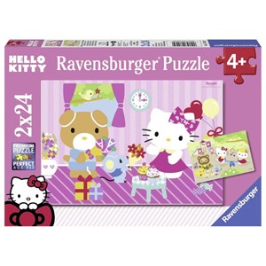 Ravensburger (09101) - "Hello Kitty" - 24 brikker puslespil