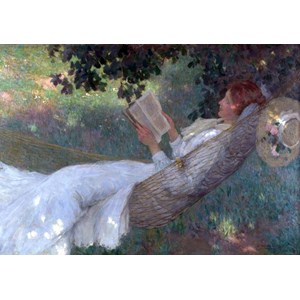 Grafika (00259) - E. Phillips Fox: "A Love Story, 1903" - 1000 brikker puslespil
