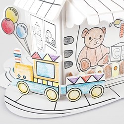 Cubic Fun (P693h) - "Toy House" - 18 brikker puslespil